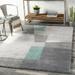 Mark&Day Area Rugs 8x10 Ransdaal Modern Grey Area Rug (7 10 x 10 )