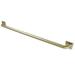 Brass Claremont 36in. Decorative Grab Bar Brushed Brass