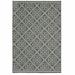 5 x 8 ft. Gray Geometric Stain Resistant Indoor & Outdoor Rectangle Area Rug - Gray - 5 x 8 ft.