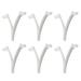 ZPSHYD V Clips for Pool Brush 6PCS Pool Supply Butterfly V Clip for Pool Spa Brush Leaf Rake Leaf Skimmer Vacuum Head