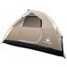 4-Person Tent Water Resistant Dome Tent for Camping with Removable Rain Fly & Carry Bag - Tan