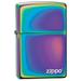 Zippo Lighter - Personalized Custom Message Engrave on Classic with Zippo Logo Windproof Lighter (Spectrum 151ZL)