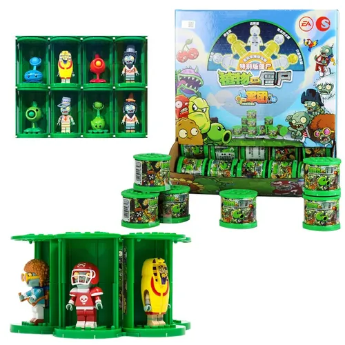 Pflanzen gegen Zombies Puppen Modell 50 Stile Zombie Legion Lego Montage Baustein Kinder und Jungen