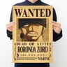 Anime ein Stück Ruffy 3 Milliarden Zoro Kopfgeld wollte Poster vier Kaiser Kind Action figuren