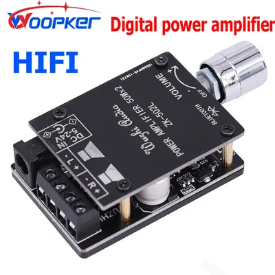 ZK-502L HIFI Sound Verstärker Digital Verstärker Modul Audio Drahtlose Bluetooth Hohe Qualität 50W * Image