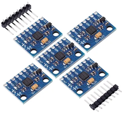 5Pcs MPU-6050 MPU6050 GY-521 Beschleunigungsmesser Gyro Sensor 6DOF Drei-Achse IMU für Arduino Image