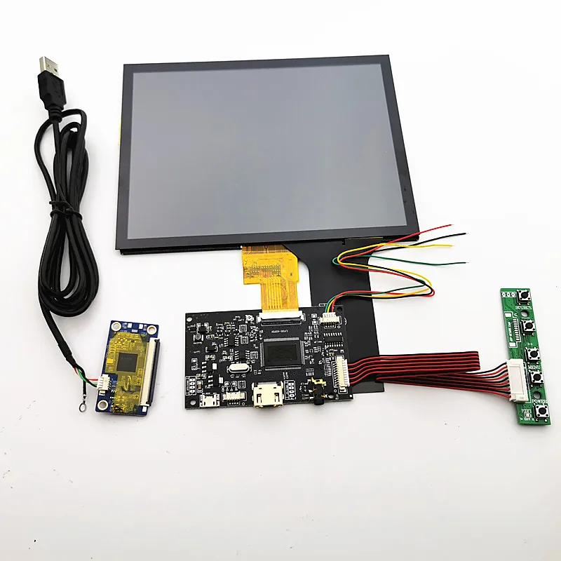 8-Zoll-Monitor kapazitives Touch-Display-Modul 1024 x 768, für Linux/Android/Win7 8 10 Raspberry Pi3 Plug-and-Play-LCD-Bildschirm-DIY-Kits Image