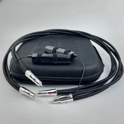 Das HiFi-Audio-Drachen-RCA-Kabel verbindet perfekte Oberflächenleiter aus reinem Silber mit Image