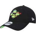 Men's New Era Black Teenage Mutant Ninja Turtles The Group Trucker 9FIFTY Snapback Hat