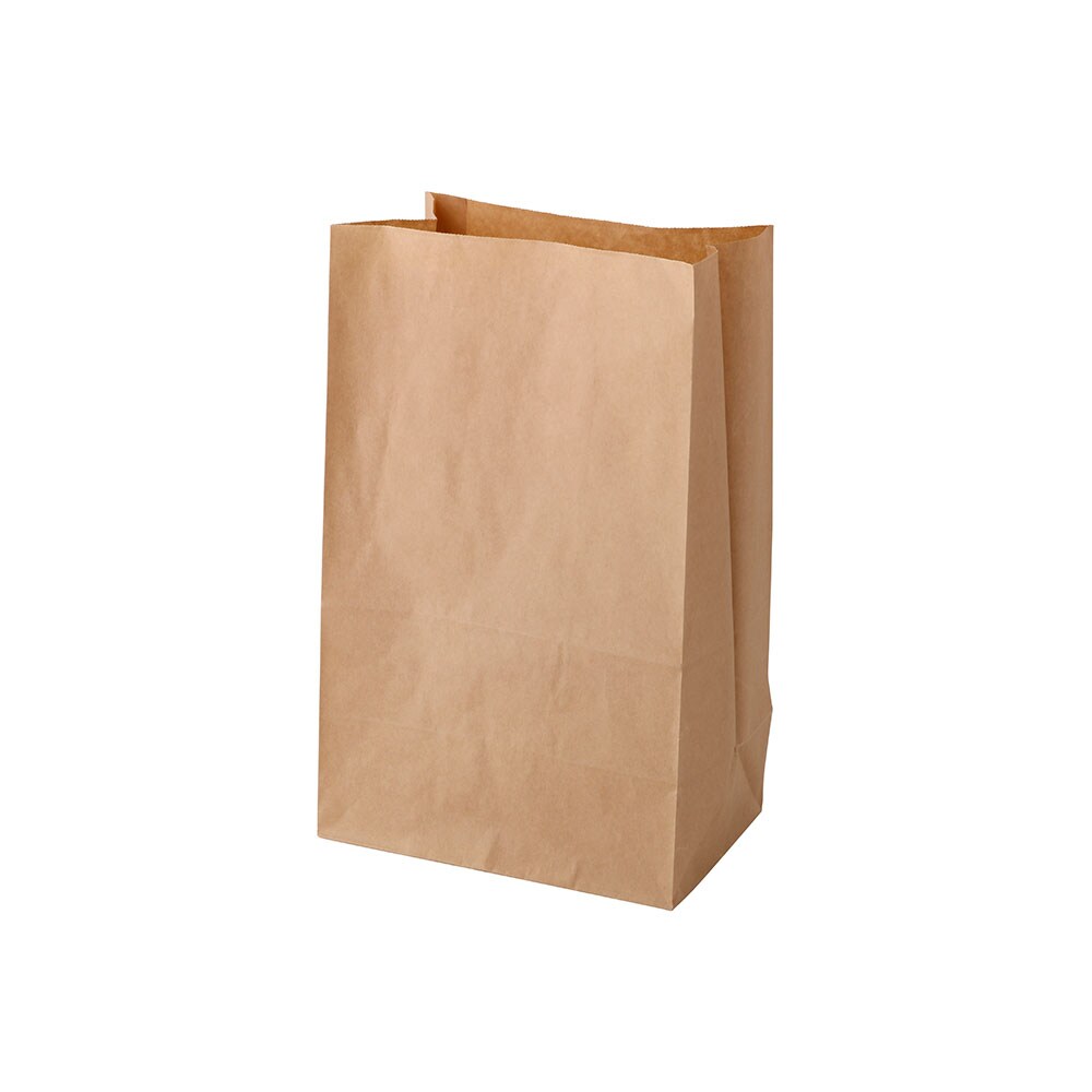 greenbox - Papiertaschen M (ohne Henkel) 22 x 12 x 36 cm, braun, 250 St. Image