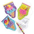 Ice Cream Notepads (Pack of 12) Paper & Card