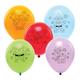 Christmas Party Balloons (Pack of 10) Christmas Party Supplies 5 assorted colours - Green, Red, Blue, Orange & Purple