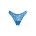 Plus Size Women's The Thong - Mesh by CUUP in Floral Cyanotype (Size 2 / S)