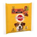 Pedigree Beef In Gravy Wet Dog Food 3 x 100g