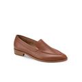 Women's East Side Casual Flat by Aerosoles in Dark Tan Leather (Size 9 1/2 M)