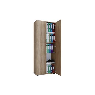 VCM Büroschrank Lona Sonoma-Eiche (Sägerau) Image
