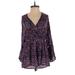 American Eagle Outfitters Romper: Purple Rompers - Women's Size 2X-Small