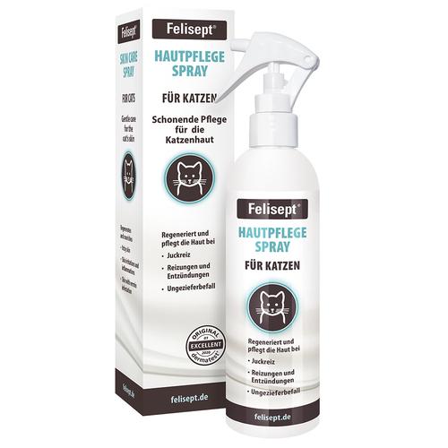 250ml Felisept Hautpflege-Spray Katze Lotion für Katzen