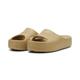 Sandale PUMA "Shibusa Slides Damen" Gr. 38, beige (prairie tan beige) Schuhe Halbschuhe