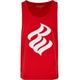 Tanktop ROCAWEAR "Herren Rocawear Basic Tank Top" Gr. 5XL, rot (red) Damen Tops Ärmellose Shirts