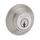 Baldwin Traditional Round Single Cylinder Deadbolt w/ Smartkey Brass in Gray | 5.1 H x 4.8 W x 3.1 D in | Wayfair 9BR3800-627