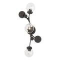 Hubbardton Forge Sprig 3 Light Dimmable Flush Mount Glass/Metal in Brown | Wayfair 206050-1042