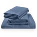 Tempur-Pedic TEMPUR-Rayon from Bamboo Sheet Set Jersey Knit/Rayon from Bamboo/Rayon in Indigo | Split California King | Wayfair 40102532