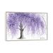 Red Barrel Studio® Purple Wishing Willow by Ashvin Harrison - Unframed Graphic Art Canvas/Paper in Blue/Green/Orange | Wayfair