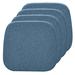 Latitude Run® Indoor 1.5" Dining Chair Seat Cushion Polyester in Blue | 1.5 H x 15.5 W x 14.5 D in | Outdoor Dining | Wayfair