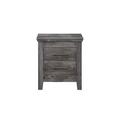 Loon Peak® Helson Nightstand Wood in Gray | 24 H x 21 W x 16 D in | Wayfair E9CFD6C464AF43F8BA9E8FAD9727AF85