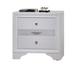 Mercer41 Suleica Nightstand Wood in White | 26 H x 26 W x 17 D in | Wayfair F15DBE1E4D124ABB9897B43225309B55