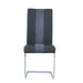 Ivy Bronx Karlens Side Chair Upholstered/Metal in Gray | Wayfair 56997775F4884D67BC32C164F9FE9104