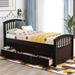 Red Barrel Studio® Goeger Bed Wood in Brown | 43.77 H x 79 W x 42.2 D in | Wayfair 2DE1EA97D7334E12A5832B439A83382C