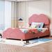 Latitude Run® Anandita Upholstered Standard Bed Upholstered in Pink | 39.3 H x 41.2 W x 78 D in | Wayfair 7DB2C36CC9CB474F968284EE3F82D17C