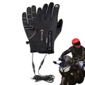 Gants thermiques chauffants USB pour écran tactile gants de moto métropolitains gants de cyclisme