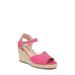 Tess Ankle Strap Espadrille Platform Wedge Sandal