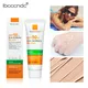 New Tinted Facial Sunscreen Cream Spf 50 Oil Free Anti UVA/UVB Body Face Sunscreen Hyaluronic Acid