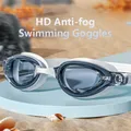 New Swimming Glasses Adult Silicone UV Protection Lens Portable Anti-fog Practical Unisex Water