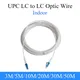 Fiber Optic Wire UPC LC to LC Optical Convert Single-mode 1-core Indoor Extension Cable Simplex