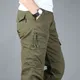 Tactical Hiking Cargo Pants Men Outdoor Camping Fishing Multi Pocket Military Cotton Overalls Army