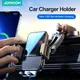 Joyroom Wireless Charging Car Phone Holder 15W Fast Charging Phone Holder in Car Car Charger For