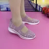 Mode Nicht-slip Granny Schuhe für Frauen Komfortable Sommer Mesh Mary Jane Schuhe Mom Plus Größe 41