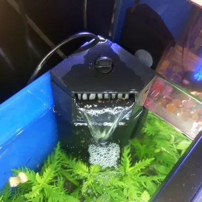 NEUE RESUN interne filter für schildkröte tank niedrigen wasserstand stumm filter für aquarium Image