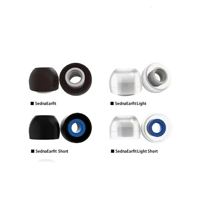 1 Paar AZLA Sednaearfit Ohrstöpsel für SONY Sennheiser wf1000xm3 Libratone Eartips Drahtlose Ohrhörer Anti-Rutsch-Off-Geräuschreduzierung Image