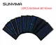 Sunyima 10pcs Solar panel Mini 80x45mm 6v 50ma 0 3 w Solaranlage DIY für Batterie Handy Ladegeräte