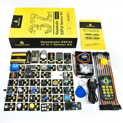 Keyestudio ESP32 RFID 37-in-1-Sensorkit mit ESP32-Board für Arduino STEM Elektronisches DIY-Kit für Image