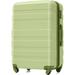 Green Luggage Expandable Hardshell 3pcs Luggage Hardside Lightweight Durable Suitcase sets Spinner Wheels Suitcase w/ TSA Lock