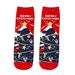 WEAIXIMIUNG Pink Christmas Decor Womens Christmas Socks Gifts for Women Girls Funny Novelty Colorful Cotton Holiday Socks