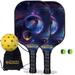 Pickleball Set - Planet Pickleballtournament Paddle Best Pickleball Sets 2022 Carbonfiber Graphite