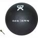 9 in. dia. 15 lbs CanDo Soft Pliable Medicine Ball Black